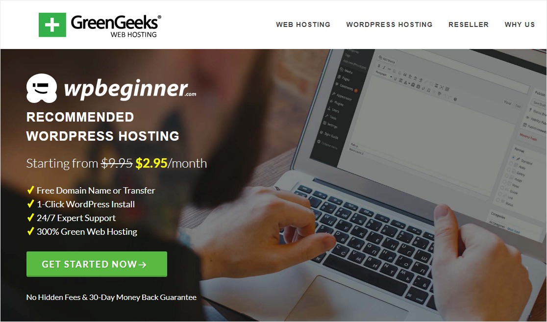Funktionen umfassen schnellstes WordPress-Hosting