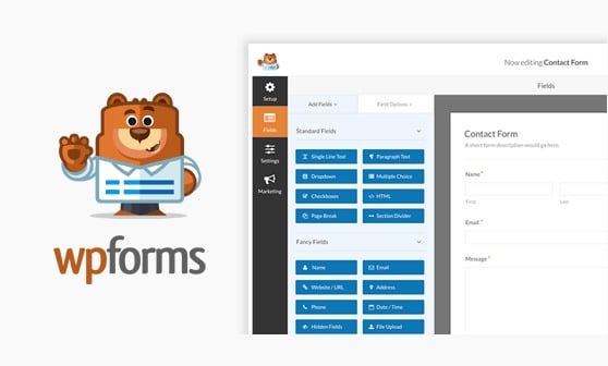 wpforms plugin de formulário de contato para wordpress mais fácil de usar do mercado