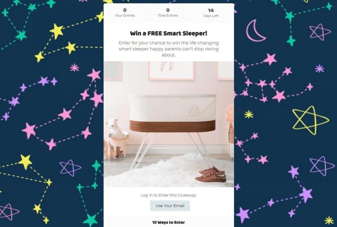 afficher le cadeau sur le site