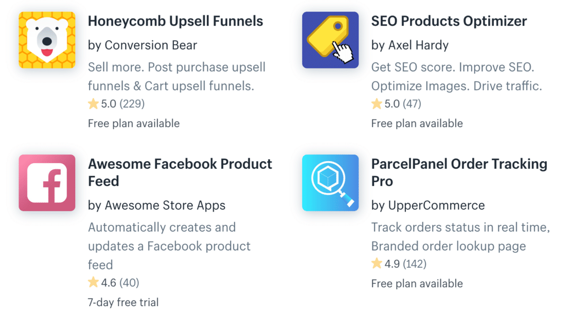 Crea tu tienda online con las apps de Shopify