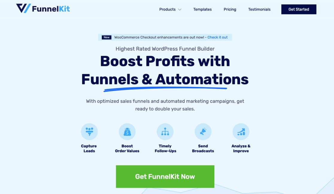 FunnelKit Website FunnelKitウェブサイト