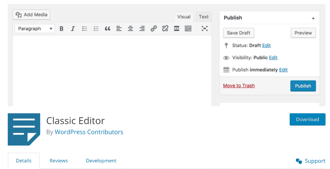 wordpress plugin repository classic editor - WPForms dépôt de plugins wordpress éditeur classique