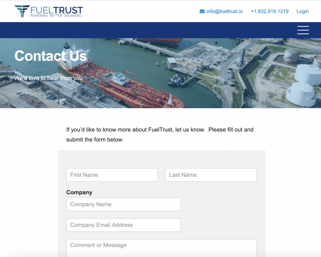 fueltrust-contact-form - WPForms