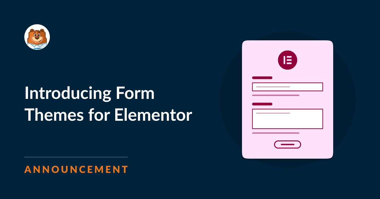 簡単なフォームデザインにこんにちは：Elementor用フォームテーマの紹介